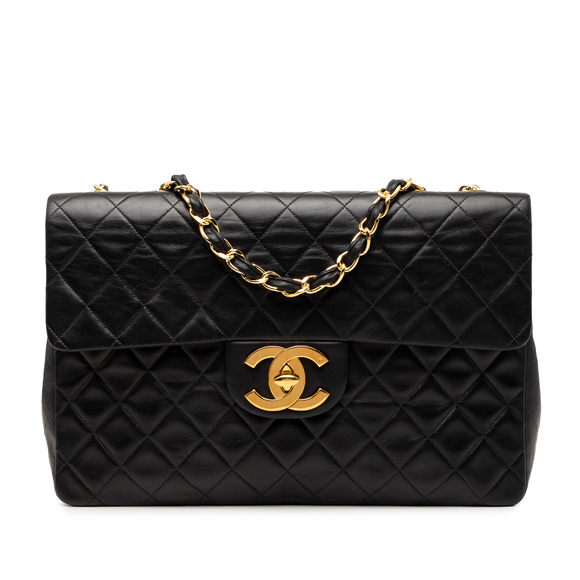 Chanel Handbags - Pre-Loved Chanel Maxi XL Classic Lambskin Single Flap